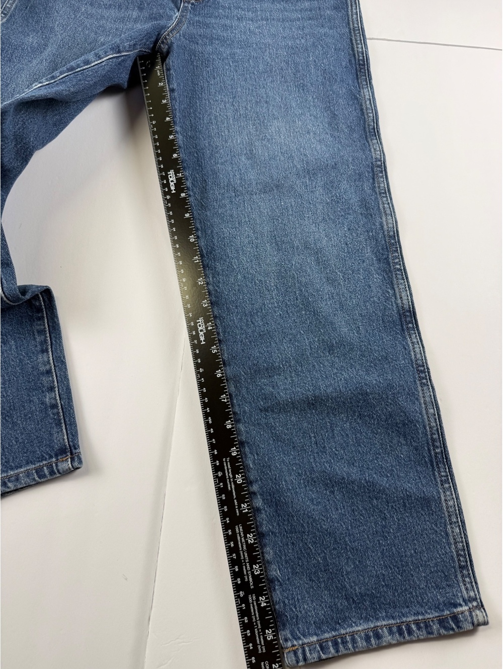 Banana Republic Slouch Jeans Women’s 28/6 Petite New Medium Wash Straight - Picture 7 of 7